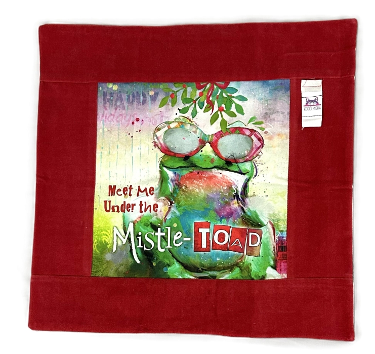 Potah na polštářek Žabák